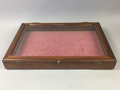Lot 68 - A LOT OF FOUR GLAZED DISPLAY CASES