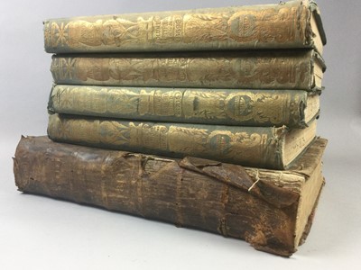Lot 95 - A BOOK CONTAINING 19TH CENTURY COPIES OF THE COURIER