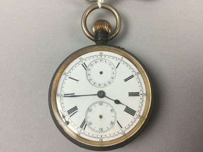 Lot 228 - FOUR OPEN FACED POCKET WATCHES