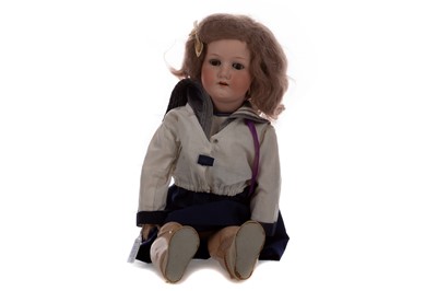 Lot 1137 - HEUBACH OF KOPPLESDORF BISQUE HEADED GIRL DOLL