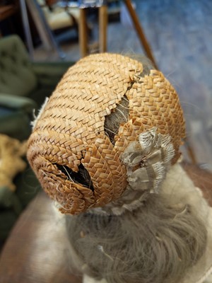 Lot 1139 - A 19TH CENTURY ENGLISH WAX DOLL