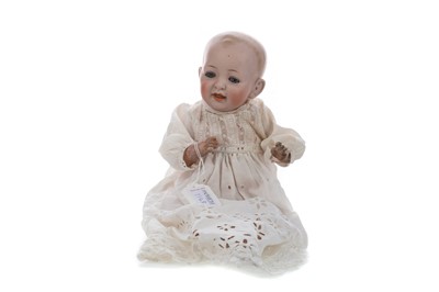 Lot 1148 - A J.D. KESTNER BISQUE HEADED BABY DOLL