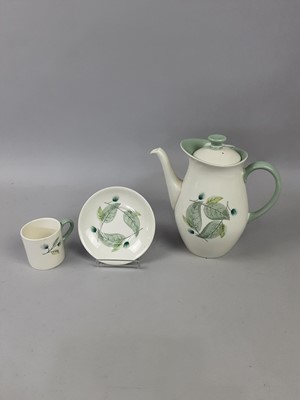 Lot 229 - A WEDGWOOD 'WOODBURY' PATTERN COFFEE SERVICE