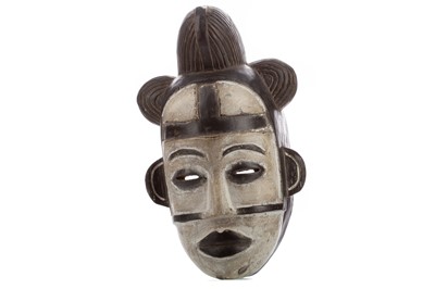 Lot 155 - THREE WEST-AFRICAN TRIBAL MASKS