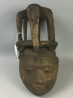Lot 241 - A LOT OF THREE AFRICAN MASKS