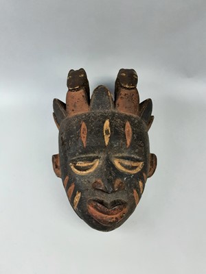 Lot 243 - A LOT OF FOUR WEST-AFRICAN MASKS