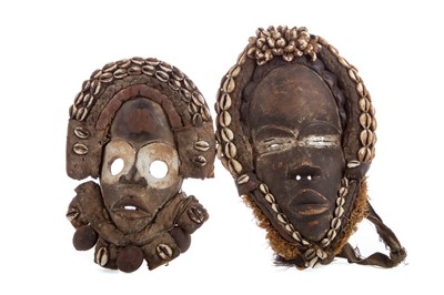 Lot 154 - TWO WEST-AFRICAN TRIBAL MASKS