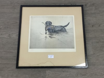 Lot 317 - HAND COLOURED ETCHING, G VERNON STOKES