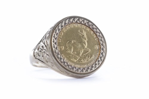 Lot 205 - GOLD 1/10 OZ KRUGERRAND COIN DATED 1981 in a...