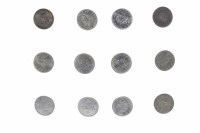 Lot 219 - TWENTY FOUR CANADA SILVER DOLLARS comprising...