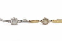 Lot 107 - TWO LADY'S TWENTIETH CENTURY COCKTAIL WATCHES...