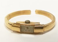 Lot 113 - LADY'S STRONO GENEVE EIGHTEEN CARAT GOLD 17...