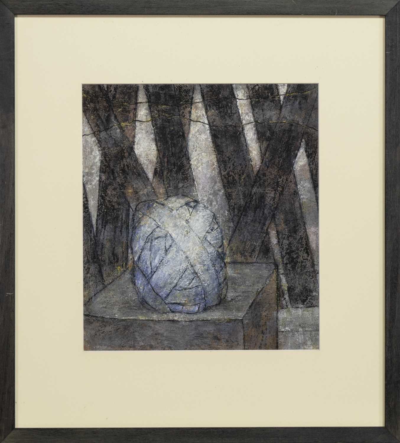 Lot 9 - AN OBJECT, A PASTEL BY PETER WHITE
