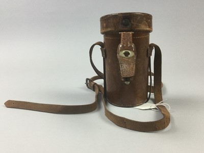 Lot 32 - A PAIR OF BINOCULARS AND A MONOCULAR