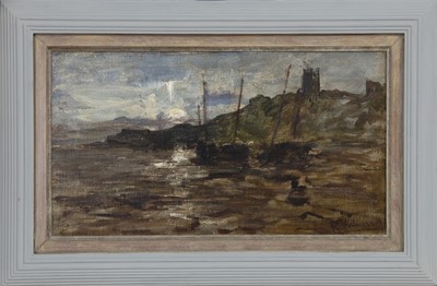 Lot 369 - ON THE SHORE OF THE FORTH, AN OIL BY GEORGE PAUL CHALMERS