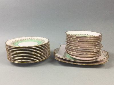 Lot 38 - A TUSCAN PART TEA SERVICE AND OTHER CERAMICS