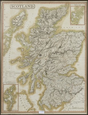 Lot 163 - THREE 18TH CENTURY AND LATER MAPS OF SCOTLAND