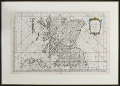 Lot 168 - TWO LARGE 18TH CENTURY FRENCH MAPS OF THE BRITISH ISLES BY BELLIN