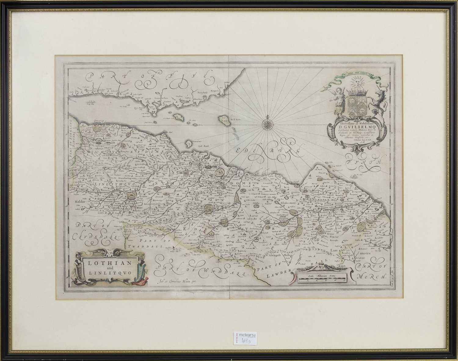Lot 169 - THREE 17TH CENTURY MAPS OF SCOTLAND BY JANSSON, PONT AND BLAUE