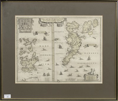 Lot 169 - THREE 17TH CENTURY MAPS OF SCOTLAND BY JANSSON, PONT AND BLAUE