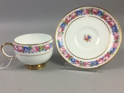 Lot 113 - TWO FLORAL PART TEA SERVICES BY VICTORIA AND PARAGON