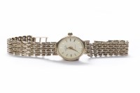 Lot 150 - LADY'S ROTARY NINE CARAT GOLD QUARTZ WRIST...