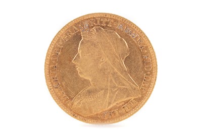 Lot 10 - A VICTORIA GOLD HALF SOVEREIGN DATED 1898