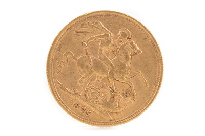 Lot 16 - A VICTORIA GOLD SOVEREIGN DATED 1875