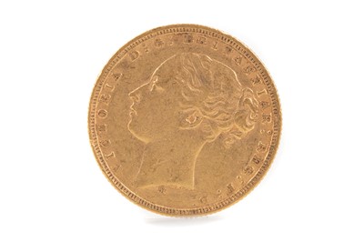 Lot 16 - A VICTORIA GOLD SOVEREIGN DATED 1875