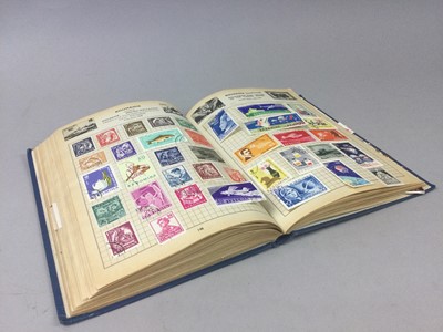 Lot 190 - A GROUP OF STAMP ALBUMS