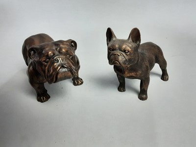 Lot 329 - A LOT OF RESIN AND OTHER BULLDOG FIGURES