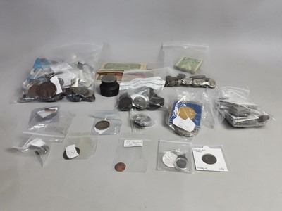 Lot 331 - A COLLECTION OF BRITISH AND FOREIGN COINS