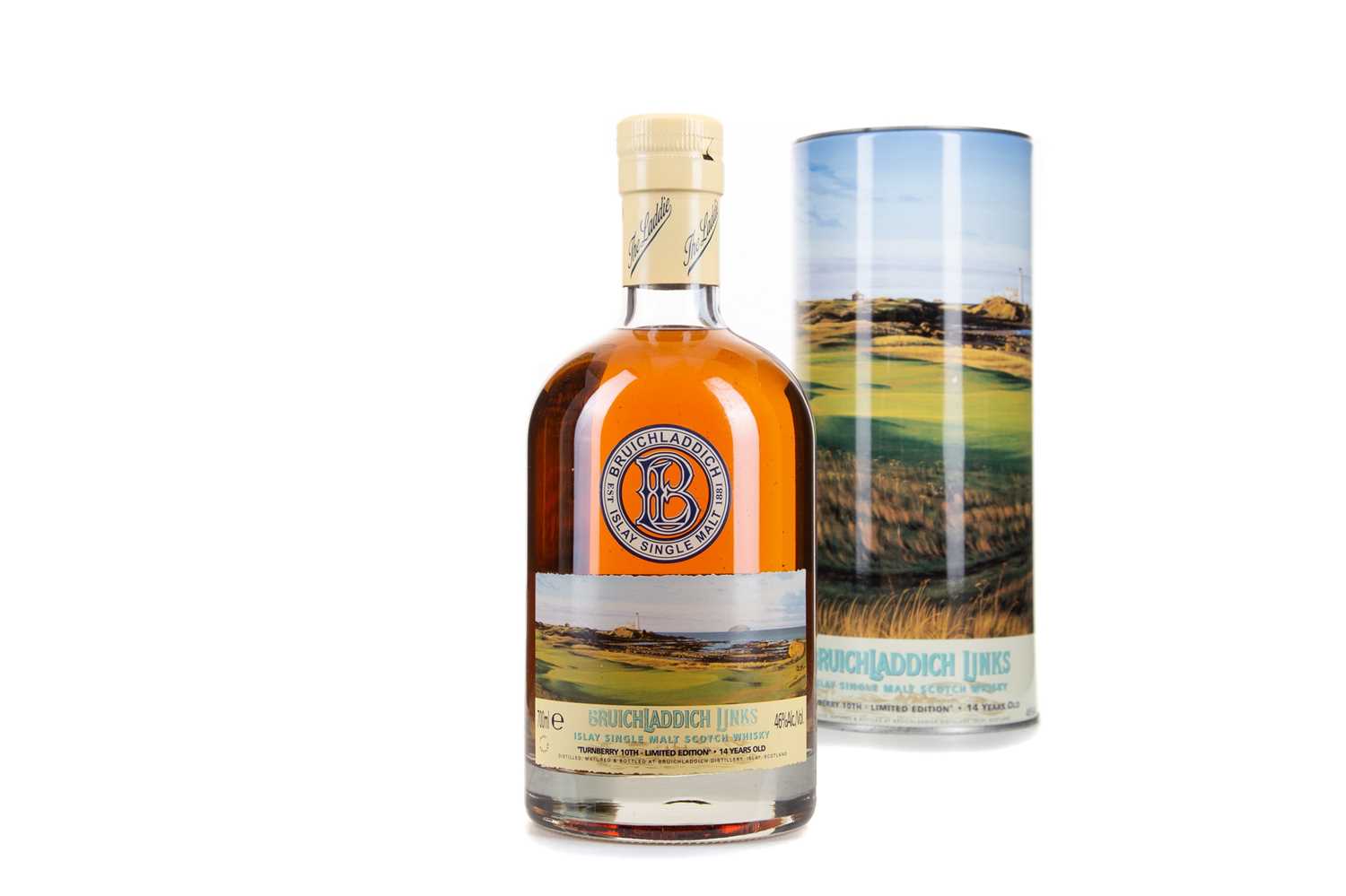 Lot 51 - BRUICHLADDICH LINKS 14 YEAR OLD - TURNBERY 10TH