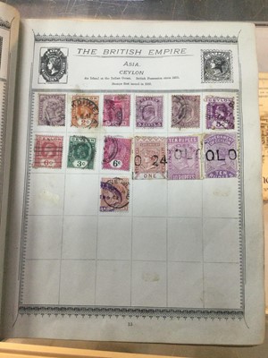 Lot 403 - VICTORIAN AND LATER STAMP ALBUM