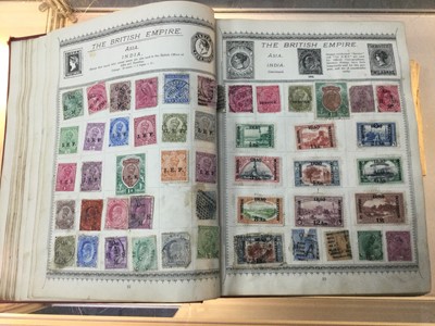 Lot 403 - VICTORIAN AND LATER STAMP ALBUM