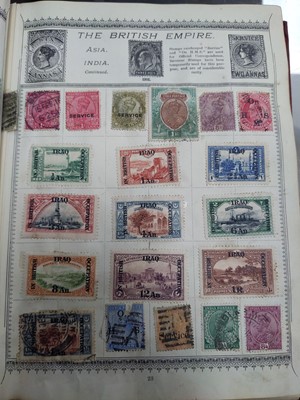 Lot 403 - VICTORIAN AND LATER STAMP ALBUM