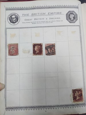 Lot 403 - VICTORIAN AND LATER STAMP ALBUM