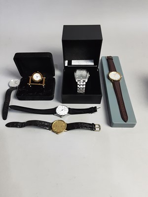 Lot 339 - A COLLECTION OF GENTLEMAN'S FASHION WATCHES