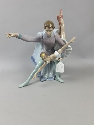 Lot 363 - A GROUP OF LLADRO BALLET DANCER FIGURES