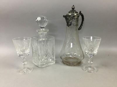 Lot 390 - A VINTAGE LEMONADE SET, FURTHER GLASS, CERAMICS AND SILVER PLATE