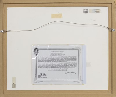 Lot 1176 - WARNER BROS - TWO PICTURES SIGNED BY MUHAMMAD ALI