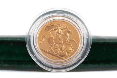 Lot 48 - AN ELIZABETH II GOLD PROOF SOVEREIGN DATED 1980