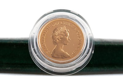 Lot 48 - AN ELIZABETH II GOLD PROOF SOVEREIGN DATED 1980