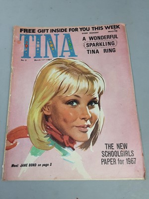 Lot 494 - A COLLECTION OF VINTAGE 'TINA' AND 'PRINCESS TINA' MAGAZINES