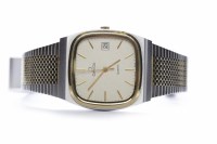 Lot 197 - GENTLEMAN'S OMEGA BI COLOUR STAINLESS STEEL...