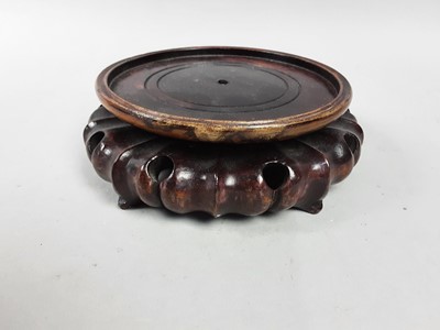 Lot 500 - A GROUP OF CHINESE HARDWOOD STANDS