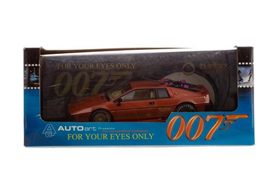 Lot 1209 - AUTOART JAMES BOND COLLECTION