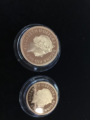 Lot 28 - THE 2011 GOLD PROOF FIVE COIN COLLECTION