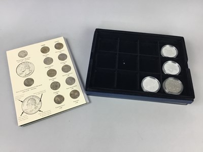 Lot 49 - A COLLECTION OF SILVER AND OTHER COINS
