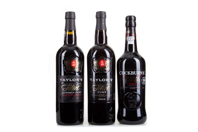 Lot 141 - 3 BOTTLES OF PORT - TAYLORS SELECT RESERVE (X2) AND COCKBURN'S SPECIAL RESERVE